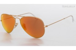 Ray-Ban Aviator Orange Flash Lenses (RB3025 112/69 58mm) saules brilles